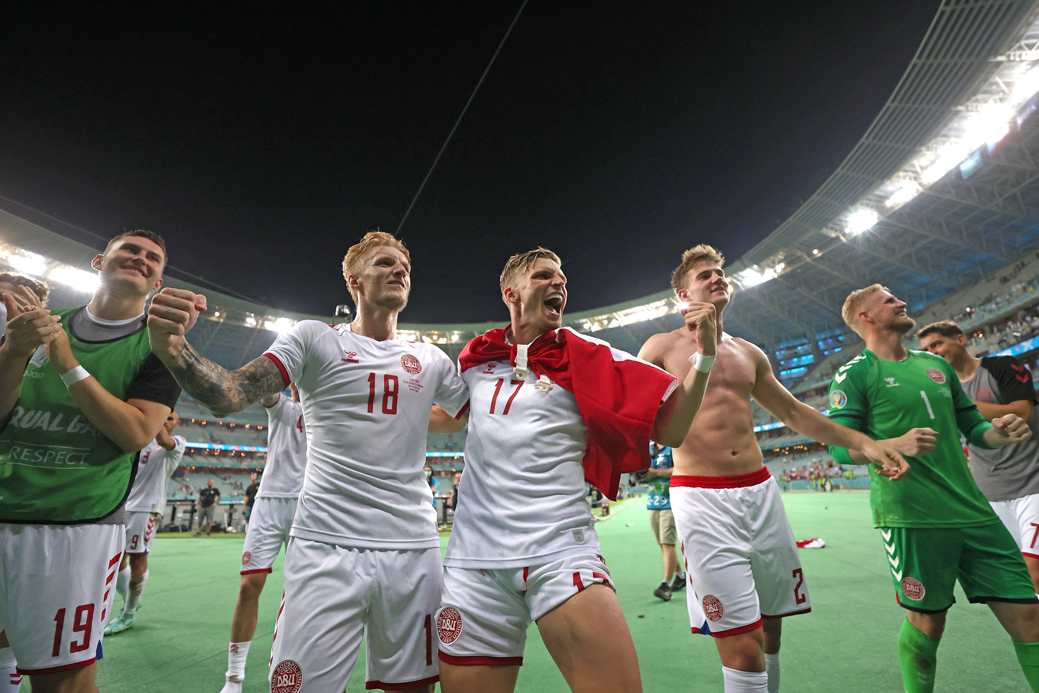 歐洲杯》丹麥2:1淘汰東歐鐵騎捷克晉級4強　北歐童話持續演出