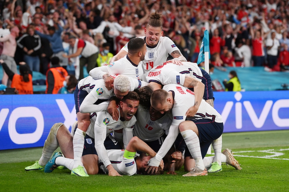 歐洲杯》童話落幕 英格蘭延長賽致勝12碼氣走丹麥首進冠軍戰