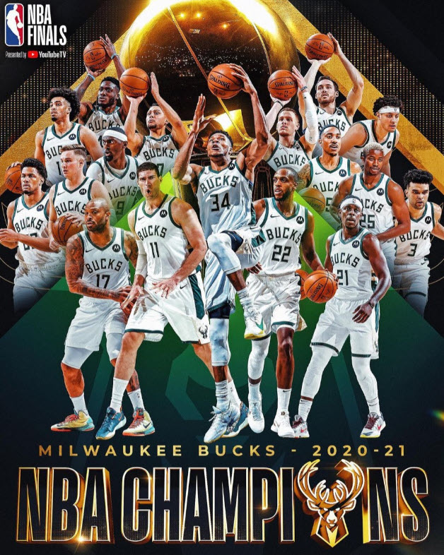 NBA2020-21總冠軍-密爾瓦基公鹿隊-Champions-Milwaukee-Bucks