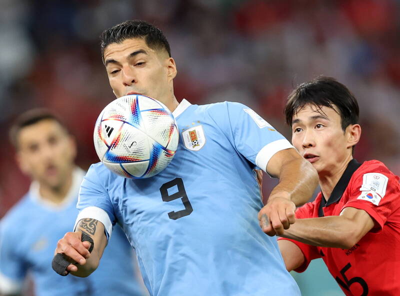 2022世界盃》南韓對決烏拉圭悶全場0射正 0：0踢和