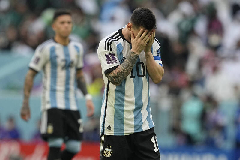 2022世界盃》阿根廷大爆冷輸給沙烏地阿拉伯
