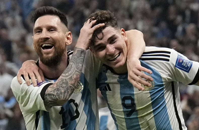 2022世界盃》梅西1進球+神助攻 阿根廷3比0克羅埃西亞闖決賽