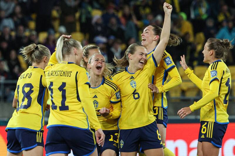 2023女足世界盃》小組賽 7/29賽程比分 瑞典大勝確保晉級資格
