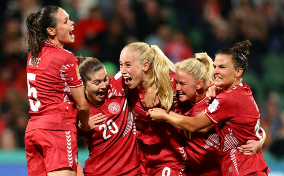 2023女子世界盃賽程比分-丹麥1：0中國