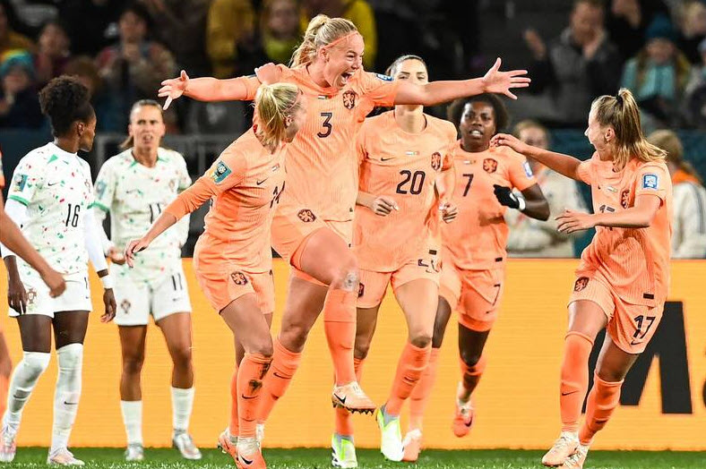 2023女子世界盃賽程比分-荷蘭1：0葡萄牙