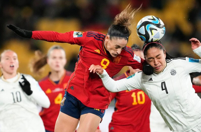 2023女子世界盃賽程比分-西班牙3：0哥斯大黎加