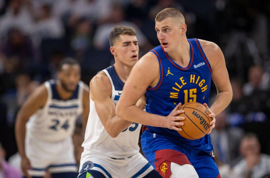 NBA／約基奇24分準大三元 衛冕軍金塊G3痛宰灰狼拒絕被聽牌